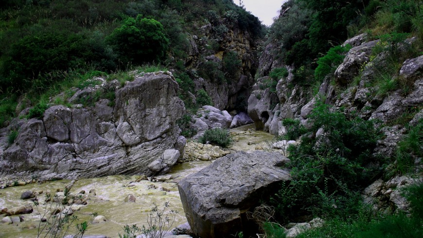Tiberio-Schluchten, Sizilien