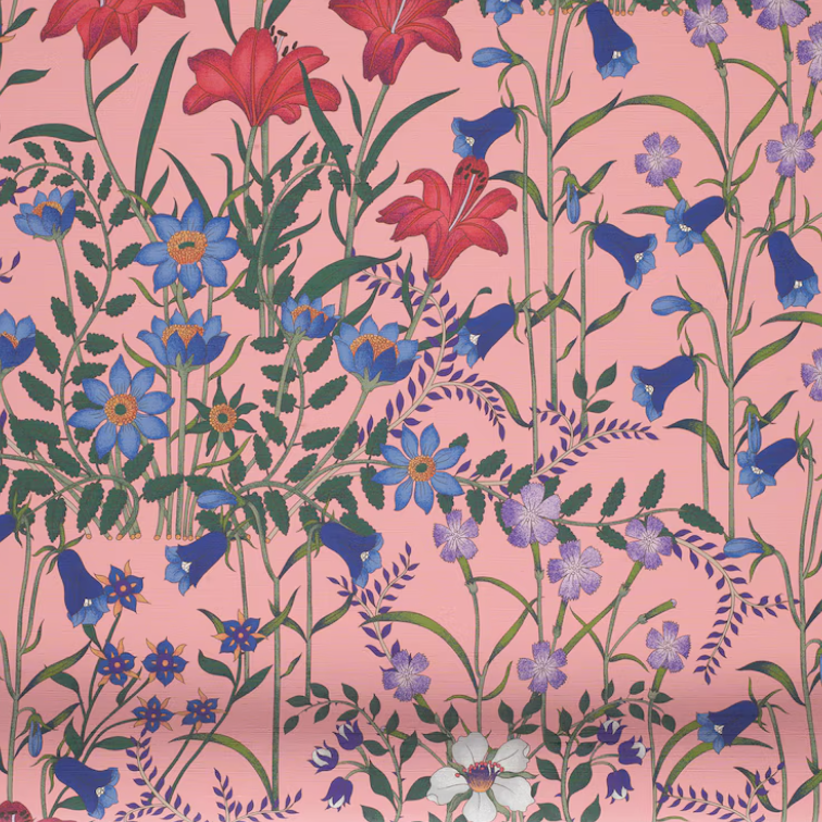 Neue Flora Print Wallpaper Neue Flora Print Wallpaper