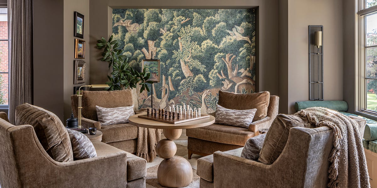 Eine geheime Tür und gemütliche Ecken lassen dieses Haus in Atlanta wie ein Märchen anfühlen