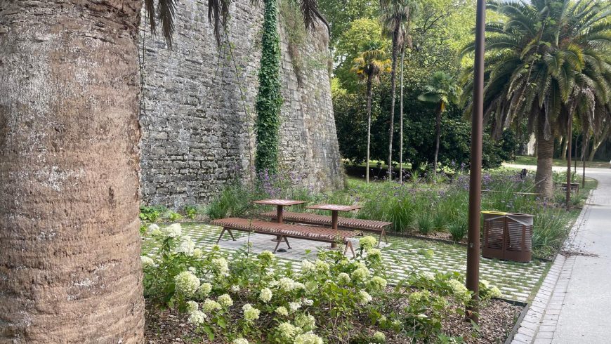 Stadtmauern von oben