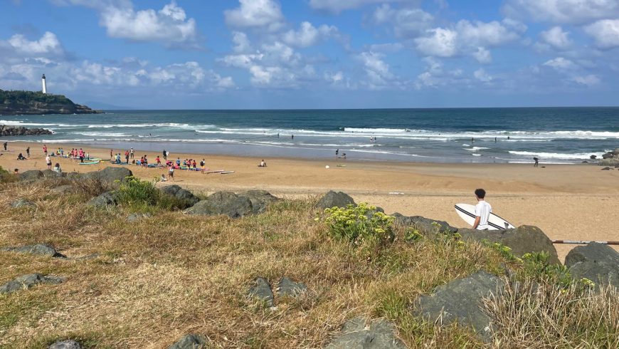 Anglet, ein perfekter Surfstrand