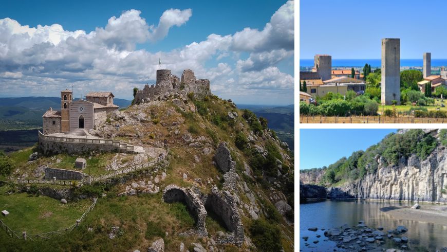 Monti Della Tolfa (Rocca Frangipani), Tarquinia und Vulci Natural Park