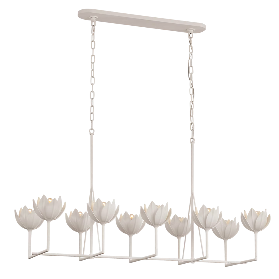 Alberto großer linearer Kronleuchter Alberto großer linearer Kronleuchter