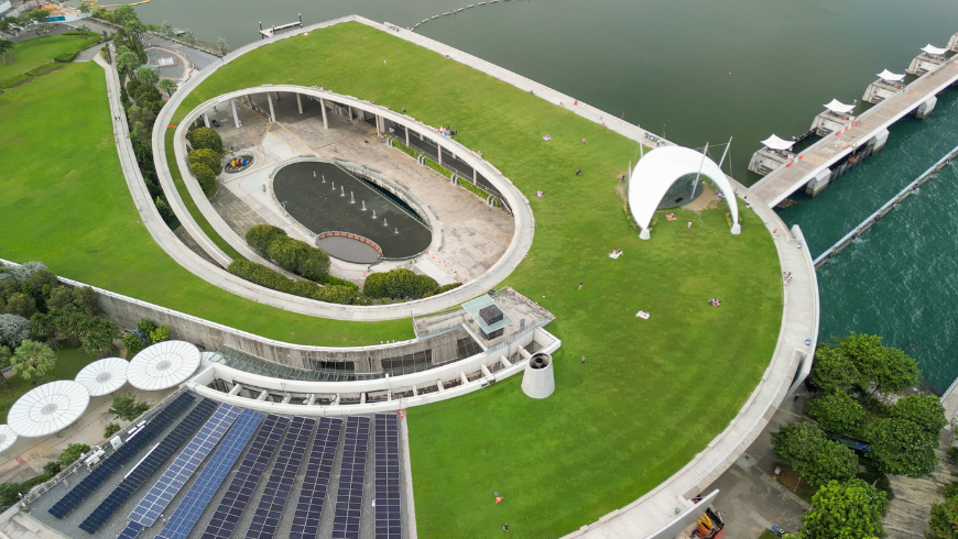 National Gallery Singapore Green Rootop