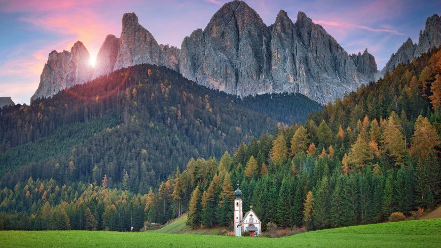 UNESCO-Dolomiten, reine Luft und einzigartige Landschaften, Italien
