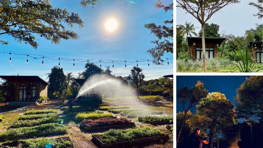 Paksong Farmstay, umweltfreundliche Glamping-Ökolodge in Vietnam