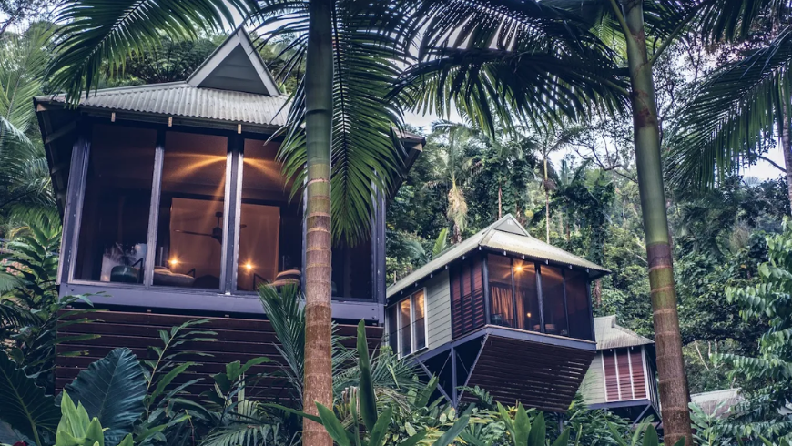 Öko-Lodges im Dschungel (Daintree Ecolodge in Cairns, Australien)