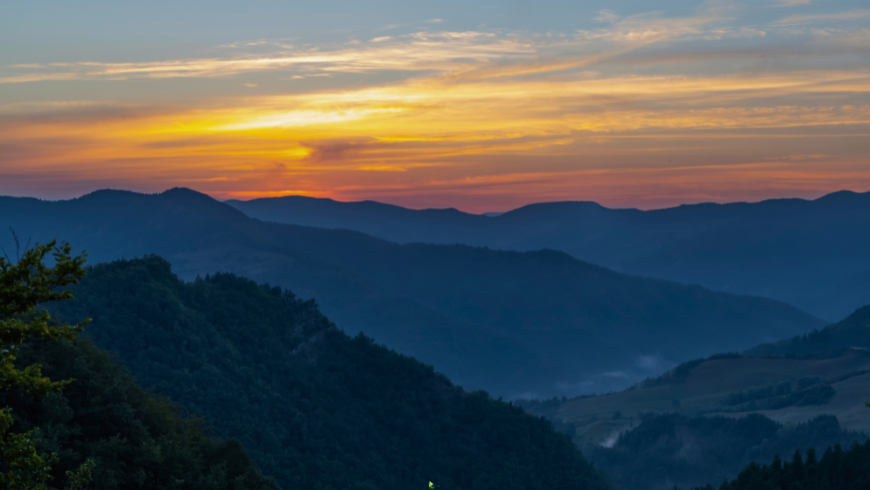 Monte Falterona ist ein Muss während Ihres grünen Wochenendes in der Toskana.