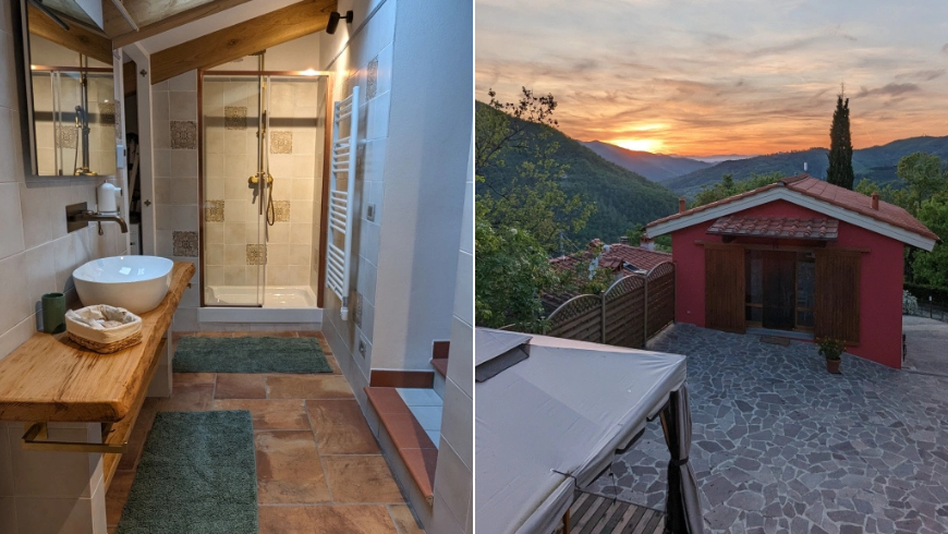 Biobauernhof in der Toskana