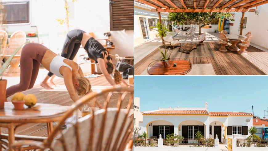 Urlaub in Portugal, zwischen Yoga-Unterricht und Surfen