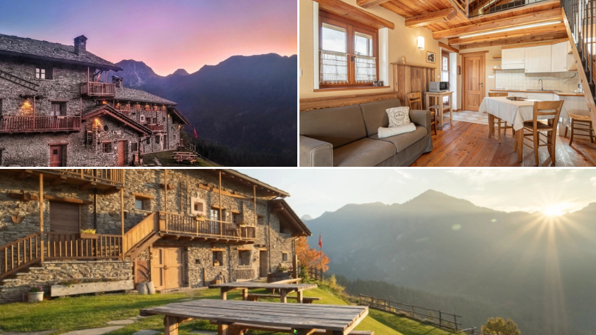 Wo übernachten Sie für ein romantisches Wochenende im Valle Maira?
