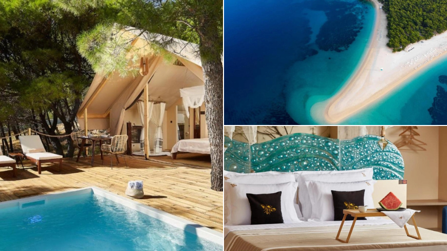 Öko-Luxus-Glamping in Kroatien