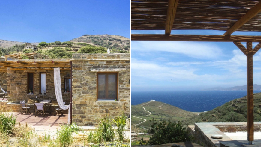 Insel-Glamping in Griechenland