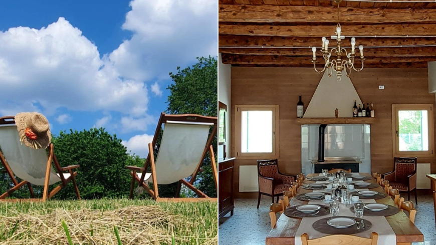 Umweltfreundliches Bauernhaus in Venetien