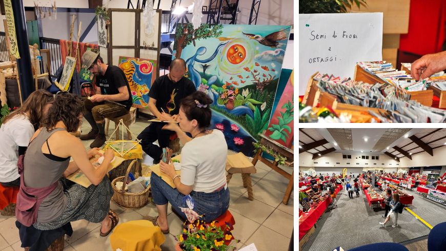 Valsugana nachhaltig und fair: Treffen, Saatgutbörse, Aussteller auf der Messe