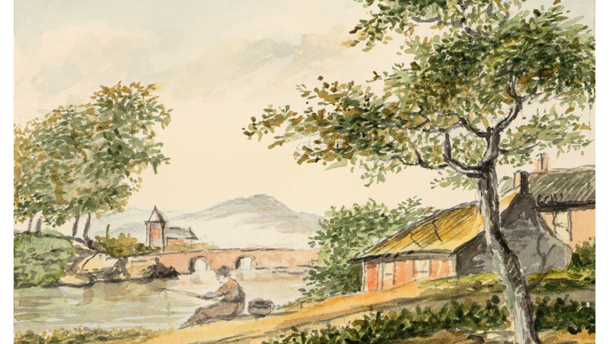 Traditionelles Steinhaus in Pasturo, verbunden mit Agnese aus „Die Verlobten“ von Alessandro Manzoni