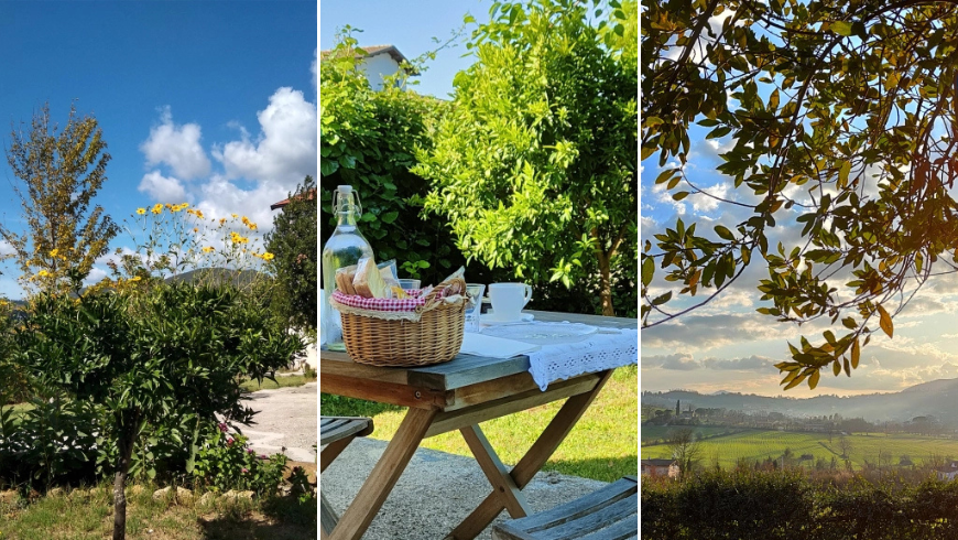 Le Piracante, ein umweltfreundliches B&B in Caiazzno, im Medio Volturno-Tal.