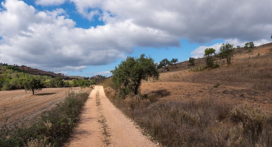 Foto eines Weges der Via Algarviana