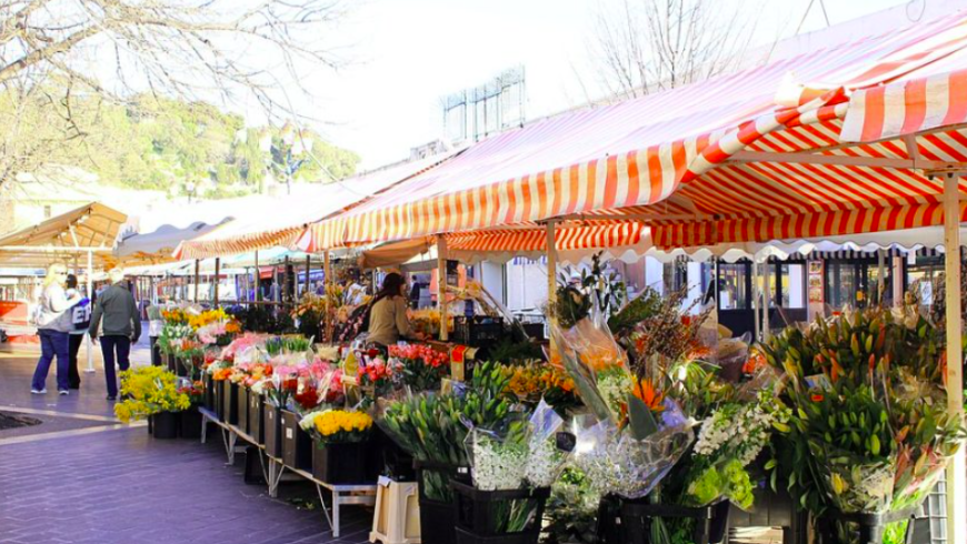 Cours Saleya Blumenmarkt