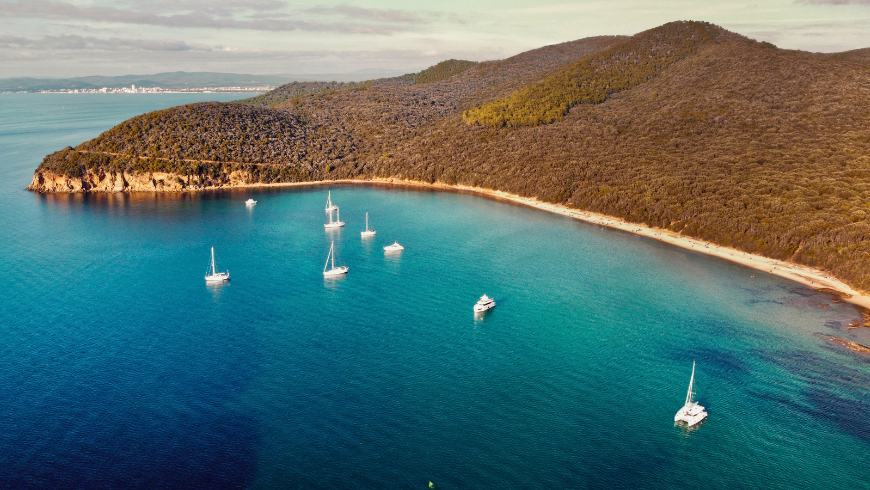 Die Strände von Scarlino: Cala Violina