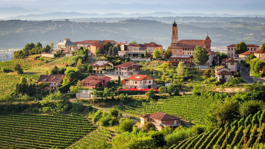 Langhe, Landschaft