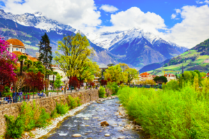 Mountainbike-Touren in Meran durch Wälder und Panoramablicke
