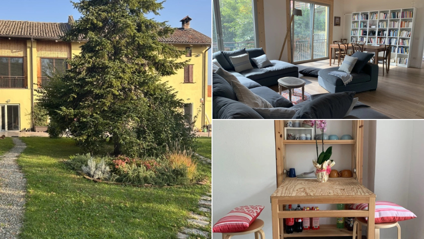 Ein umweltfreundlicher Rückzugsort, perfekt für diejenigen, die gerne lesen, eingebettet in den Hügeln des Monferrato.