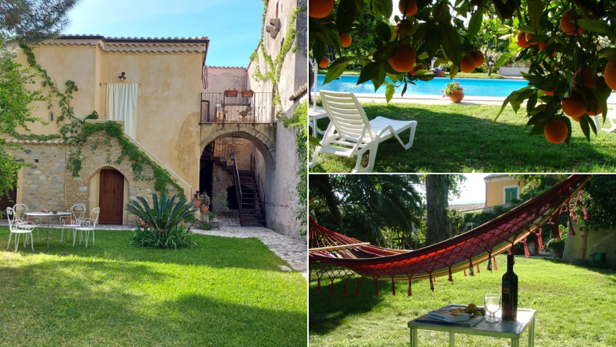 Villa Vittoria: Öko-Retreats inmitten von Zitrushainen