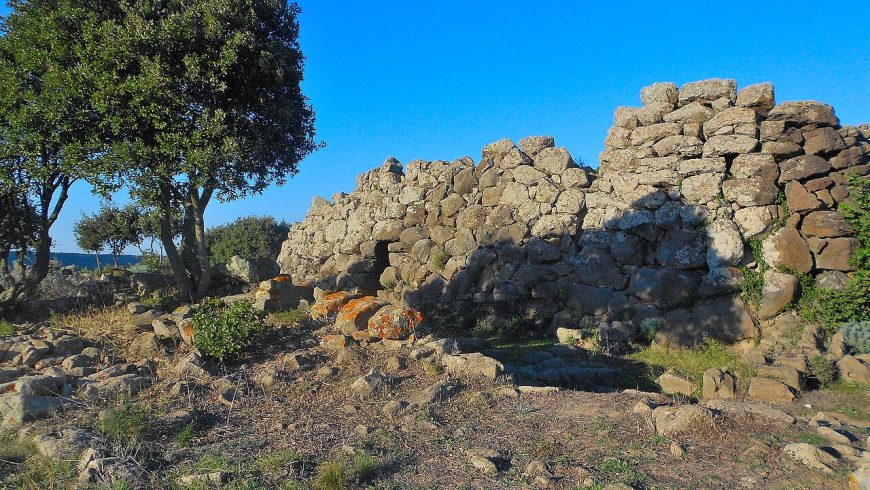 Nuraghe Sa Fogaia, in der Nähe von Siddi auf Sardinien